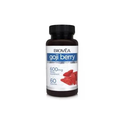 Годжи бери екстракт 600 мг х 60 капсули Biovea | Goji Berry