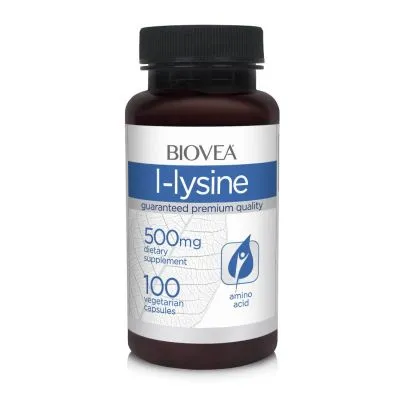 Л-Лизин 500 мг х 100 капсули Biovea | L-Lysine
