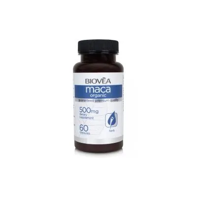 Мака органичен екстракт 500 мг х 60 капсули Biovea | Maca