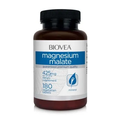 Магнезий малат 425 мг х 180 таблетки Biovea | Magnesium Malate