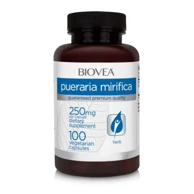 Пуеария мирифика 250 мг х 100 капсули Biovea | Pueraria Mirifica