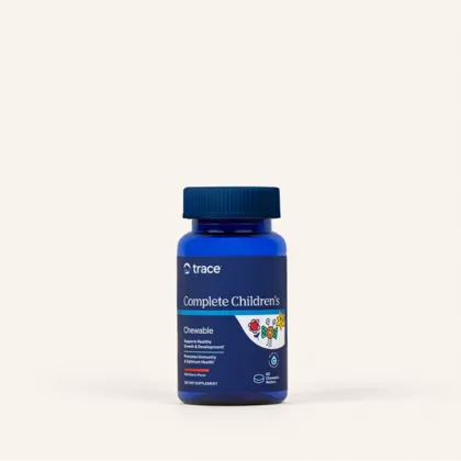 Мултивитамини за деца х 60 дъвчащи таблетки Trace Minerals | Complete Children`s Multi