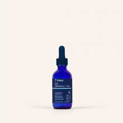 Бъз екстракт + Йонен цинк х 59 мл Trace Minerals | Elderberry & Ionic Zinc