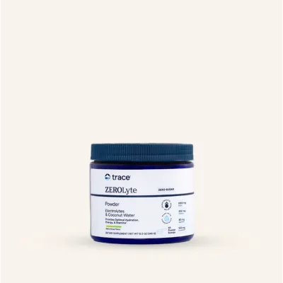 Електролити на прах без захар 342 гр Trace Minerals | ZEROLyte Electrolites ( портокал )