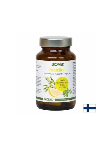 ЙОЦИДИН ПЛЮС За имунитет с маслина, грейпфрут и риган х 60 капсули BIOMED | Iocidin+