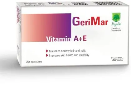 ГЕРИМАР ( Витамин А + Е ) х 20 капсули МАГНАЛАБС | Magnalabs Gerimar