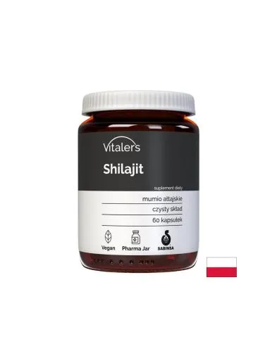 Шилажит Мумийо 400 мг x 60 капсули Vitaler's | Shilajit