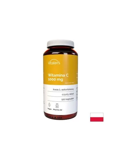 Витамин Ц 1000 мг х 120 капсули Vitaler's | Vitamin C