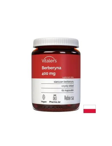 Берберин 400 мг х 60 капсули Vitaler's | Berberine