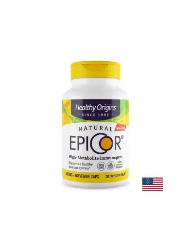 ЕПИКОР Ферментирали дрожди екстракт 500 мг х 30 капсули Healthy Origins | Epicor