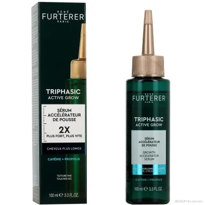 ТРИФАЗИК АКТИВ ГРОУ Серум за растеж на косата х 100 мл | Rene Furterer Triphasic Active Grow