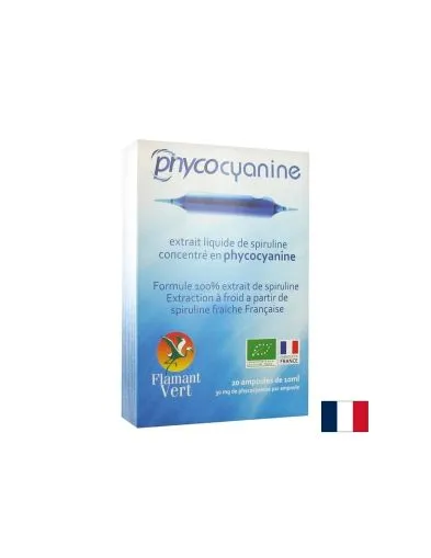 Фикоцианин био 30 мг х 20 ампули FLAMANT VERT | Phycocyanine
