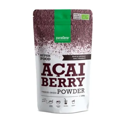 Акай бери на прах БИО х 100 гр PURASANA | Acai Berry Organic