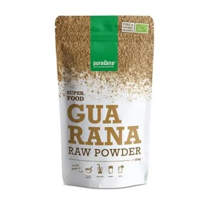 Гуарана на прах БИО х 100 гр PURASANA | Guarana Organic