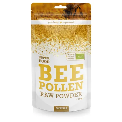 Пчелен прашец на гранули БИО х 250 гр PURASANA | Bee Pollen Organic