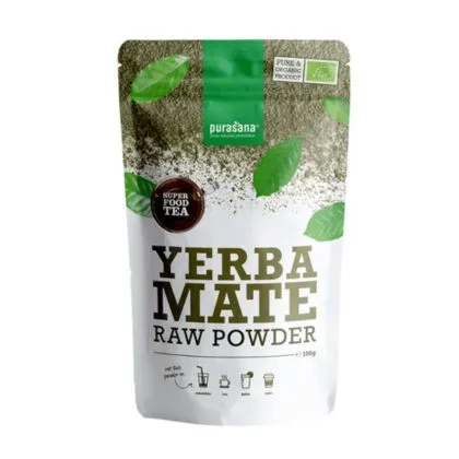 Йерба Мате на прах БИО х 100 гр PURASANA | Yerba Mate Organic