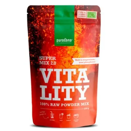 Био микс за ЖИЗНЕНОСТ 2.0 на прах 250 гр PURASANA | Vitality Mix 2.0