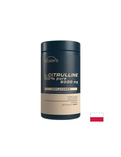 Л-Цитрулин 5000 мг на прах 500 гр Vitaler's | L-Citrulline