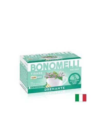 Билков чай Диуретик за извеждане на излишните течности х 16 пакетчета BONOMELLI | Diuretic tea
