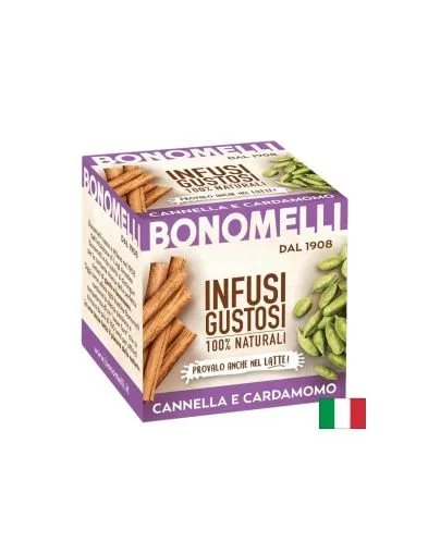 Билков чай с канела и кардамон х 10 пакетчета BONOMELLI | Cinnamon & Cardamom tea