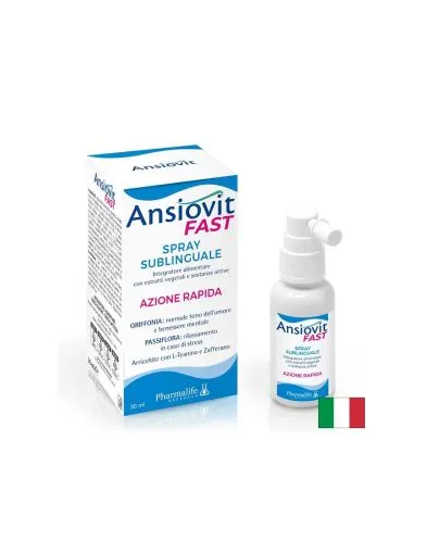 Пасифлора + Л-теанин и 5-HTP спрей при стрес и напрежение х 30 мл Pharmalife
