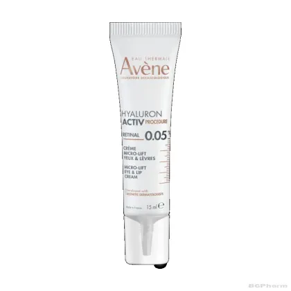 Авен HYALURON ACTIV PROCEDURE Микролифтинг околоочен крем с ретинал 15 мл | Avene