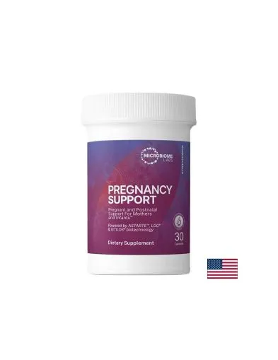 Pregnancy Support ™ Пробиотик за бременни и кърмещи 207 мг х 30 капсули Microbiome Labs