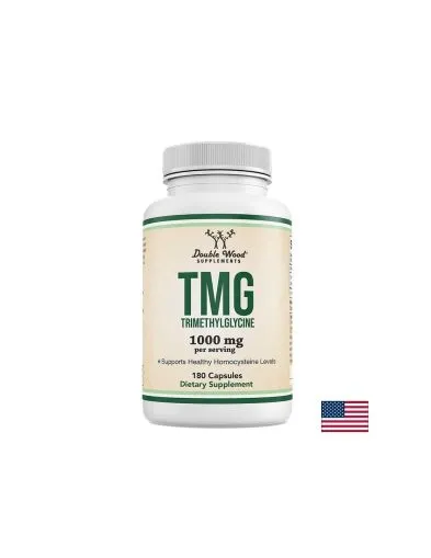 ТМГ Триметил глицин 500 мг х 180 капсули Double Wood | TMG