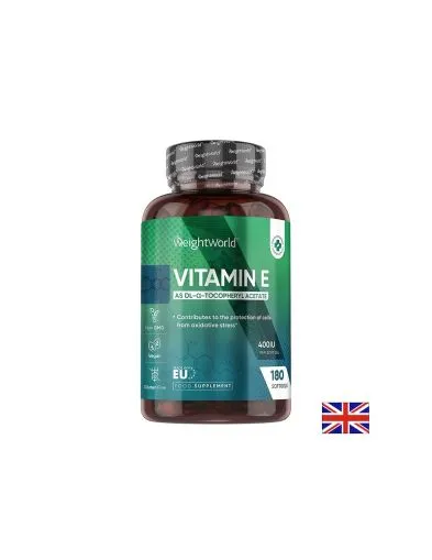 Витамин Е 400 IU / 268 мг х 180 капсули Weight World | Vitamin E