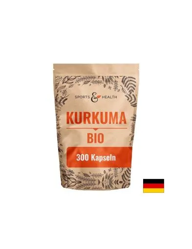 Куркума 720 мг + Черен пипер 40 мг х 300 капсули Sport & Health Solutions | Turmeric & Black Pepper