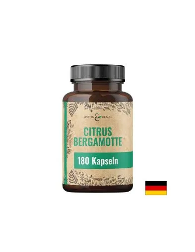 Бергамот 11250 мг х 180 капсули Sport & Health Solutions | Citrus Bergamot