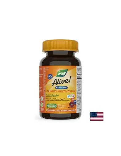 АЛАЙВ Мултивитамини за деца х 40 желирани таблетки Nature's Way | Alive Kids Multies Gummies