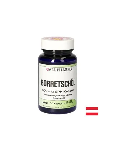 Масло от Пореч + Витамин Е х 30 капсули GALL PHARMA | Borago Oil & Vitamin E