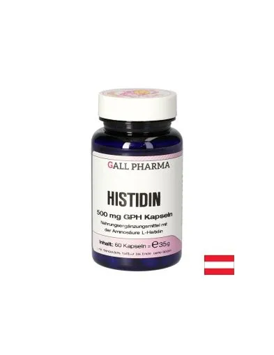 Л-Хистидин 500 мг х 60 капсули GALL PHARMA | L-Histidine