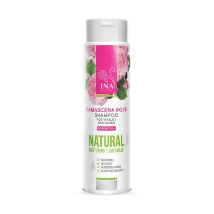 Био шампоан с МАСЛОДАЙНА РОЗА х 200 мл INA ESSENTIALS | Rose Shampoo