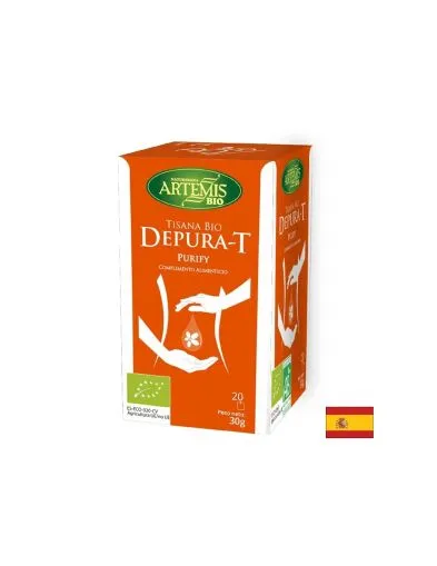 Пречистващ и детокс чай БИО х 20 пакетчета Herbes del Moli Artemis