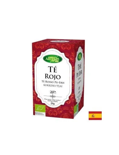 Червен чай ПУ ЕР БИО х 20 пакетчета Herbes del Moli Artemis | Tе Rojo