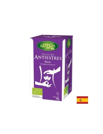 Успокоителен антистрес чай БИО х 20 пакетчета Herbes del Moli Artemis