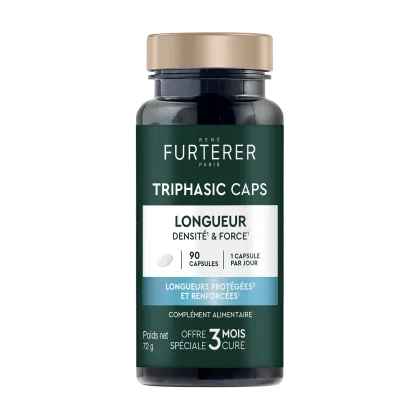 ТРИФАЗИК Хранителна добавка за растеж на косата х 90 капсули RENE FURTERER | Triphasic Caps
