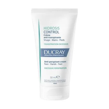 DUCRAY Hidrosis Control крем против изпотяване за подмишници, ръце и крака х 50 мл