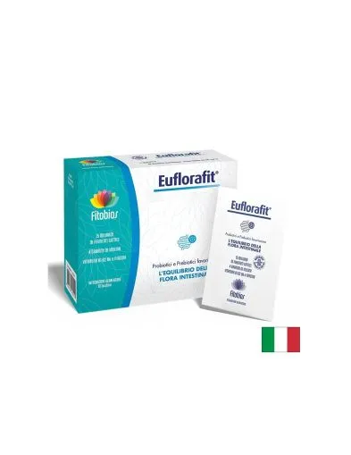 ЕУФЛОРАФИТ Инулин + 15 млрд CFU пробиотици х 10 сашета FITOBIOS | Euflorafit