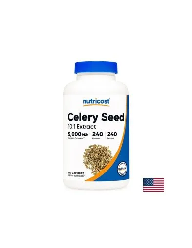 Целина 500 мг х 240 капсули Nutricost | Celery Seed