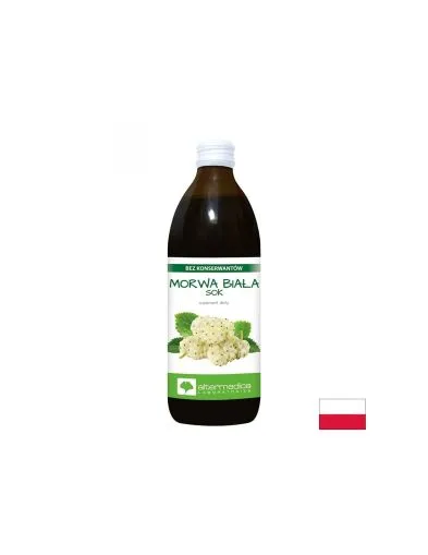 Бяла черница 1500 мг + Витамин Ц, сироп х 500 мл Alter Medica | Mulberry juice
