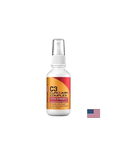 C3 Куркумин + биоперин на спрей х 60 мл RESULTS RNA | C3 Curcumin Complex с BioPerine ®