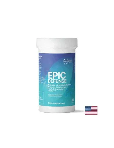 Epic Defense Формула за имунитета и дихателните пътища х 30 капсули MICROBIOM LABS