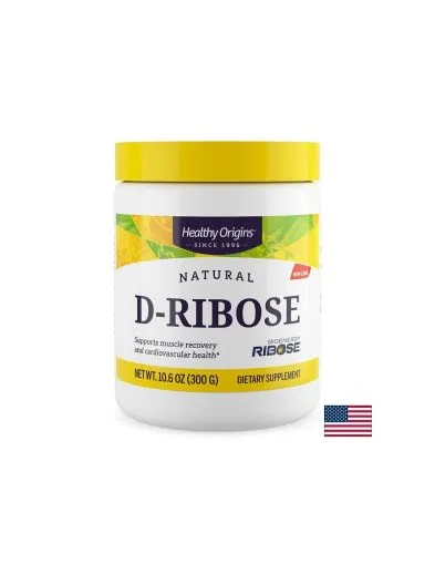 Д-Рибоза 5 гр на прах 300 гр Healthy Origins | D-Ribose