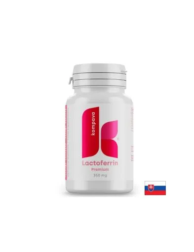 Лактоферин 250 мг + Цинк + Селен х 60 капсули KOMPAVA | Lactoferrin Premium
