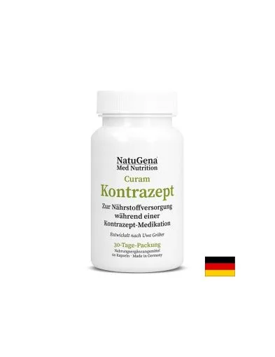 CuramKontrazept Витамини и минерали за хормоналния баланс х 60 капсули NATUGENA