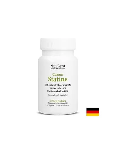 CuramStatine Формула при висок холестерол х 60 капсули NATUGENA
