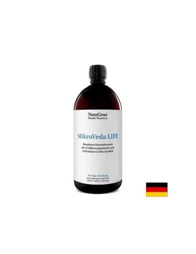 MikroVeda Life Биоактивен сироп с пробиотици и билкови екстракти х 1000 мл NATUGENA
